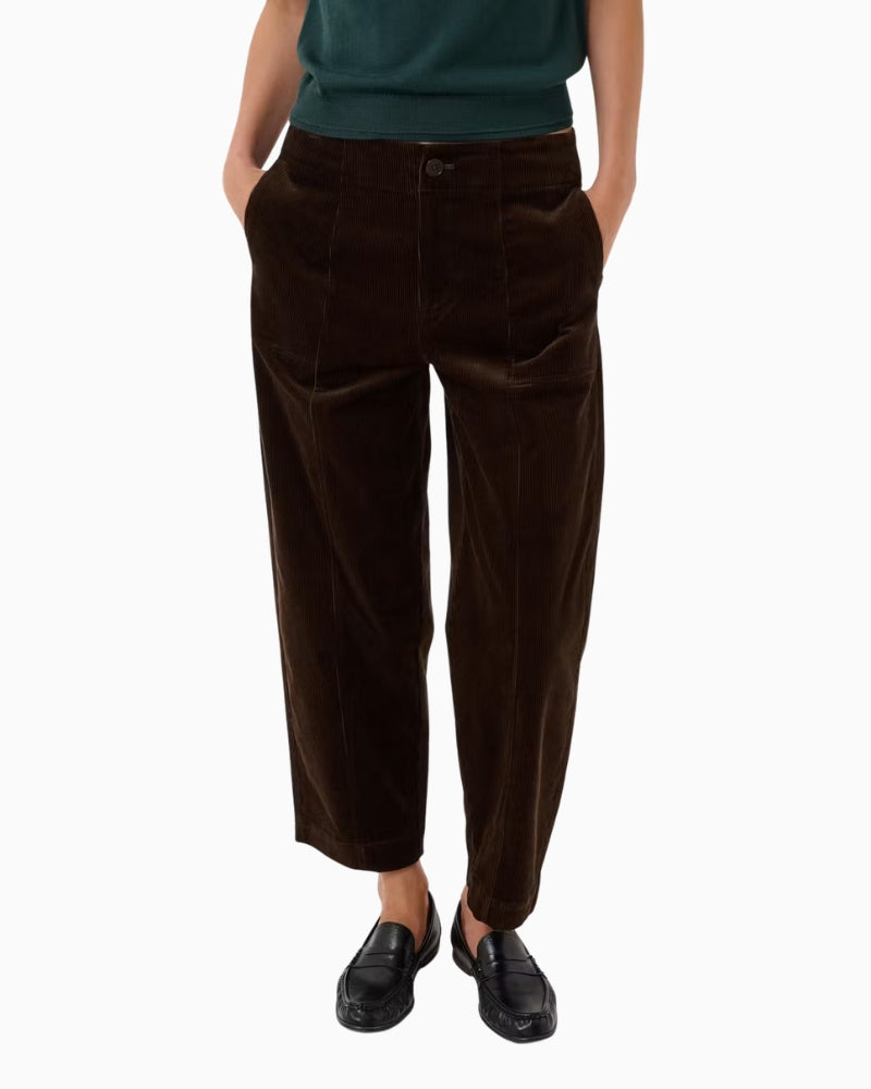 Part Two NettaPW Trousers in Brown front view