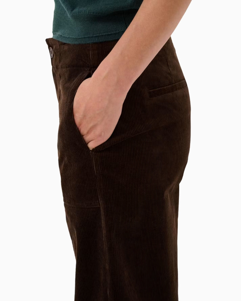 Part Two NettaPW Trousers in Brown side view