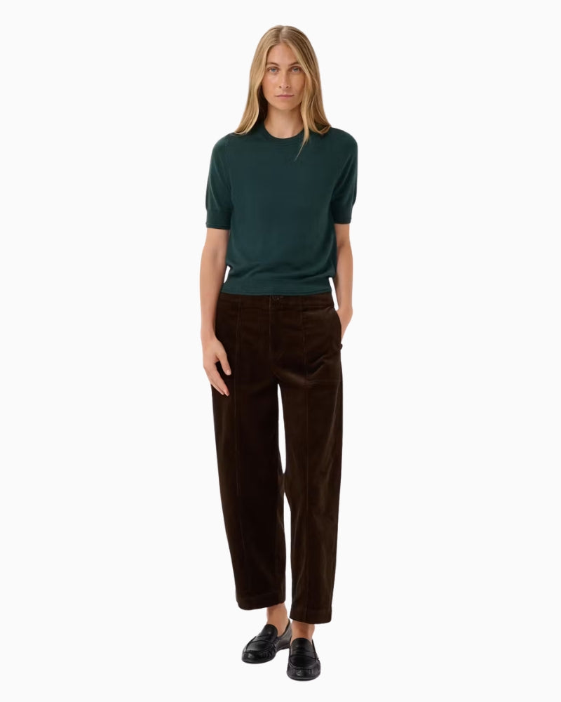 Part Two NettaPW Trousers in Brown styled view