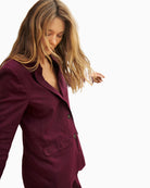 Part Two Nyanpw Linen Blazer pocket detail – Áines Boutique