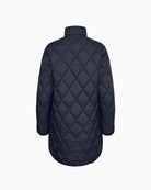 Part Two Olilas Coat in Dark Navy back detail
