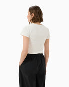Part Two RochellePW T-Shirt in Off-White back view