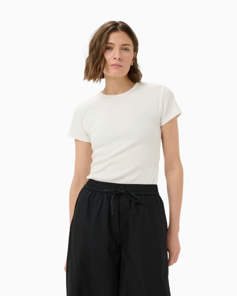 Part Two RochellePW T-Shirt in Off-White front view