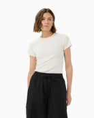 Part Two RochellePW T-Shirt in Off-White front view