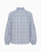 Part Two SamillaPW Shirt in Pale Blue front view