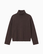 Part Two Silvanas PW Pullover in brown front view