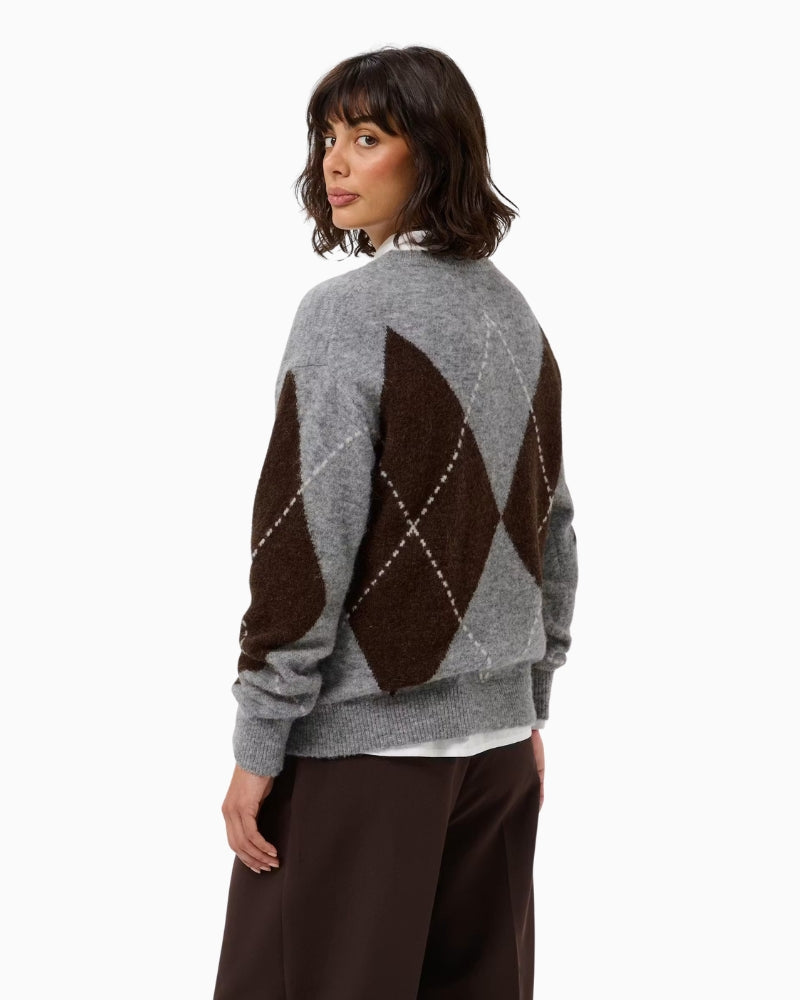 Part Two SorayasPW Pullover in Grey back view