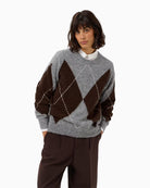 Part Two SorayasPW Pullover in Grey front view