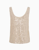 Part Two Tamana Top in Silver back detail