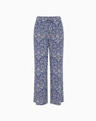 Part Two TinePW Trousers in blue and white front view