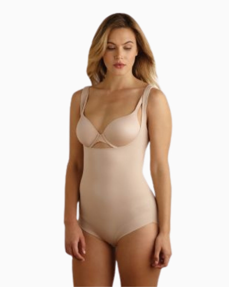 Patricia Eve Torsette Bodybriefer in Nude front view