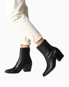 Paul Green ankle boots worn on woman – Áines Boutique