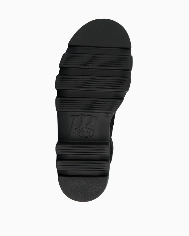 Underside of EVA sole showing lightweight construction and grip