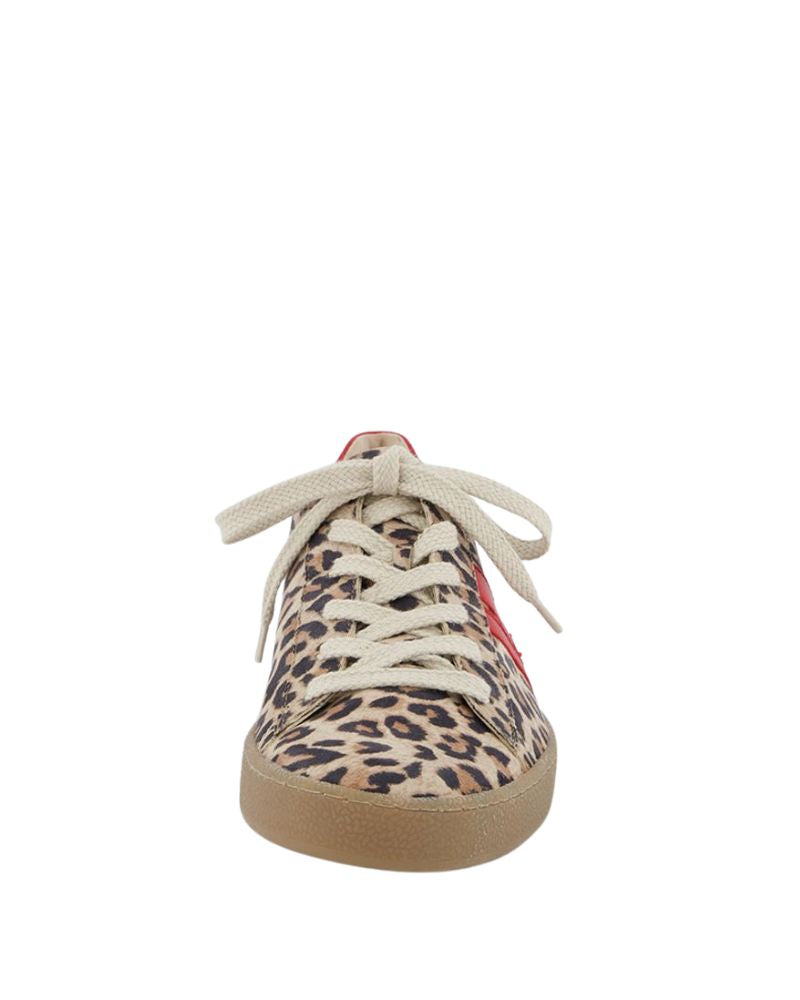 Front view of Paul Green sneakers showing cushioned footbed and flat rubber sole