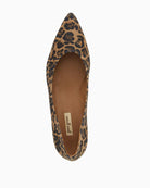 Velvety leather pumps by Paul Green with mid funnel heel and soft almond toe