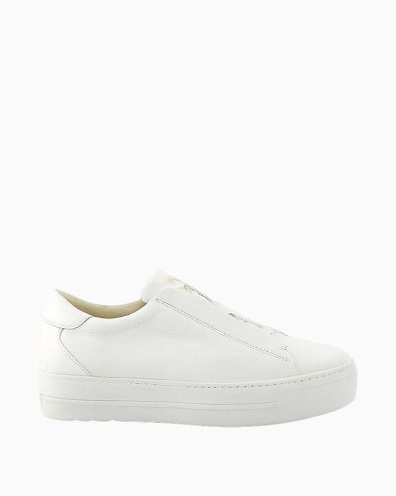 Side view of Paul Green sneakers showing clean silhouette and soft leather