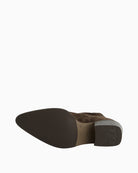 Paul Green Ankle Boot brown suede sole view