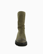 Paul Green Ankle Boot in Olive front view