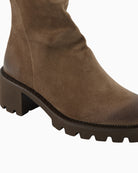 Paul Green Ankle Boot in Tan heel detail