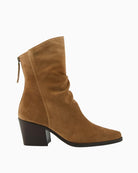 Paul Green Ankle Boot tan suede side view