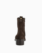 Paul Green Chelsea Boot brown suede back view