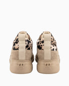 Paul Green Chunky Runner leopard sneakers back view