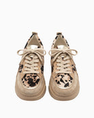 Paul Green Chunky Runner leopard sneakers front view