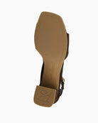 Paul Green High Heel Sandals in Brown sole view