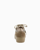 Paul Green Platform Sneakers in Brown back view