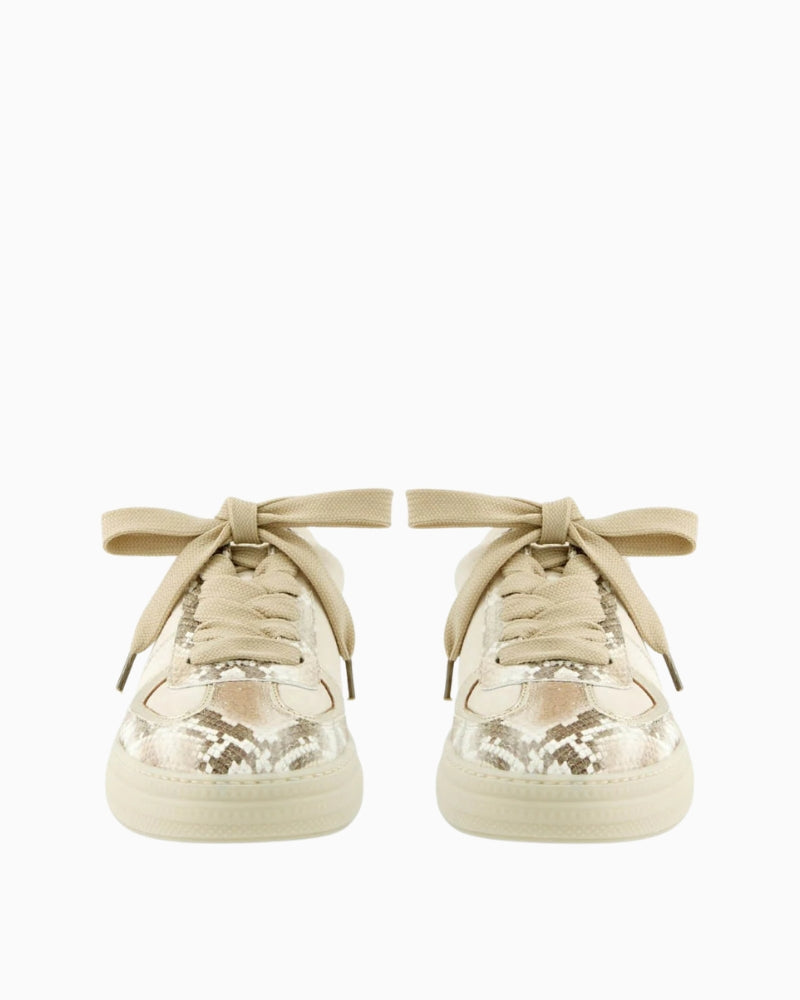 Paul Green Runner light beige sneaker front view