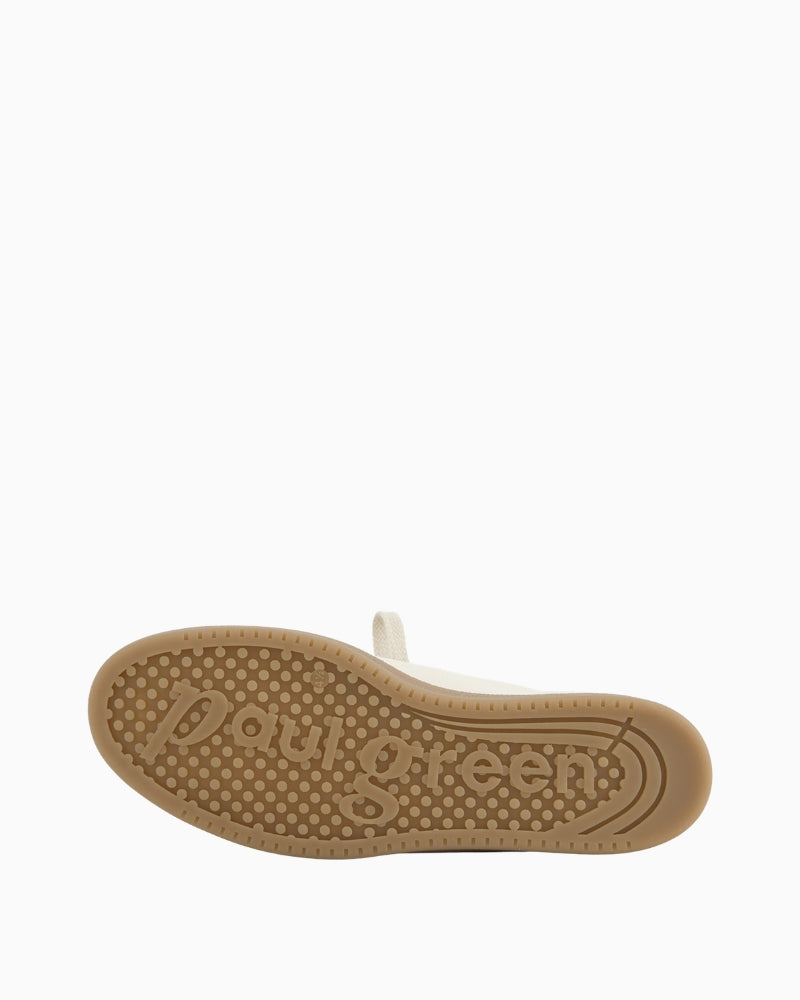 Paul Green Runner off-white and brown sneaker sole detail