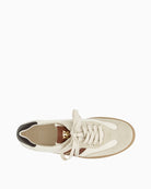 Paul Green Runner off-white and brown sneaker top view
