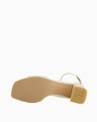 Paul Green Strap Sandal gold ankle sole detail