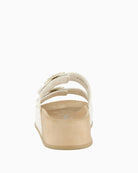 Paul Green Studded Mules in White back view