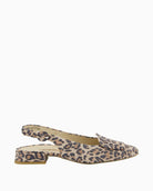 Paul Green slingback leopard sandal side view