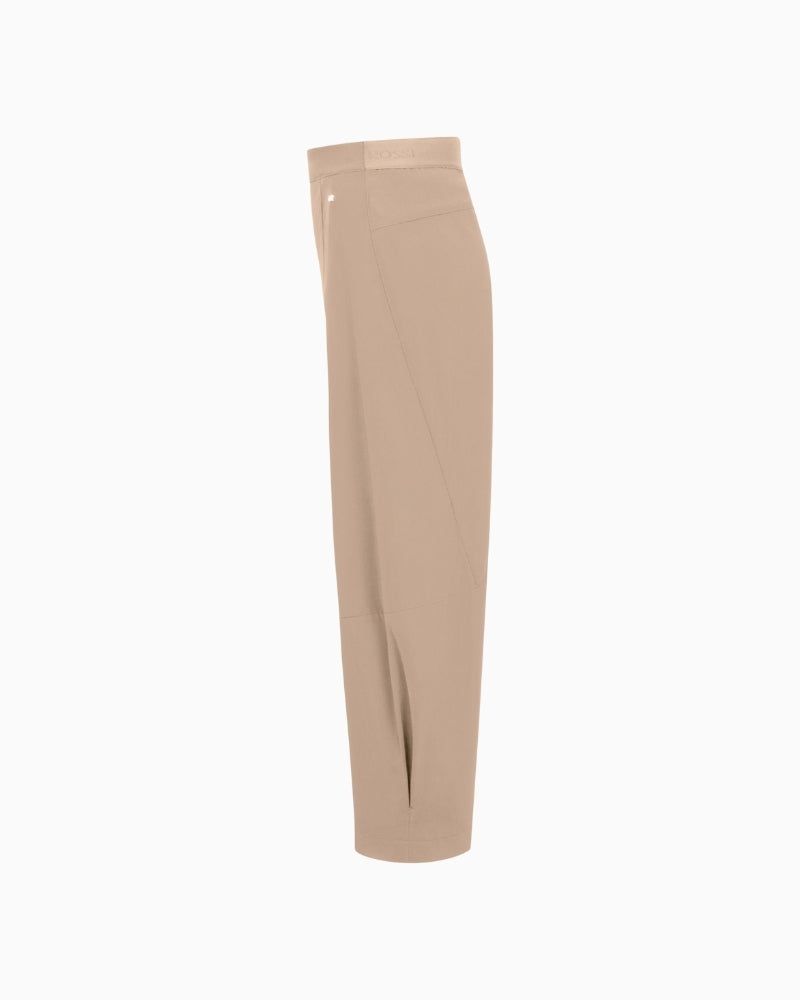 Raffaello Rossi Hale trousers, side view showing cropped length – Áines Boutique