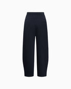 Raffaello Rossi Hale 7/8 pinstripe trousers back view woman wearing – Áines Boutique