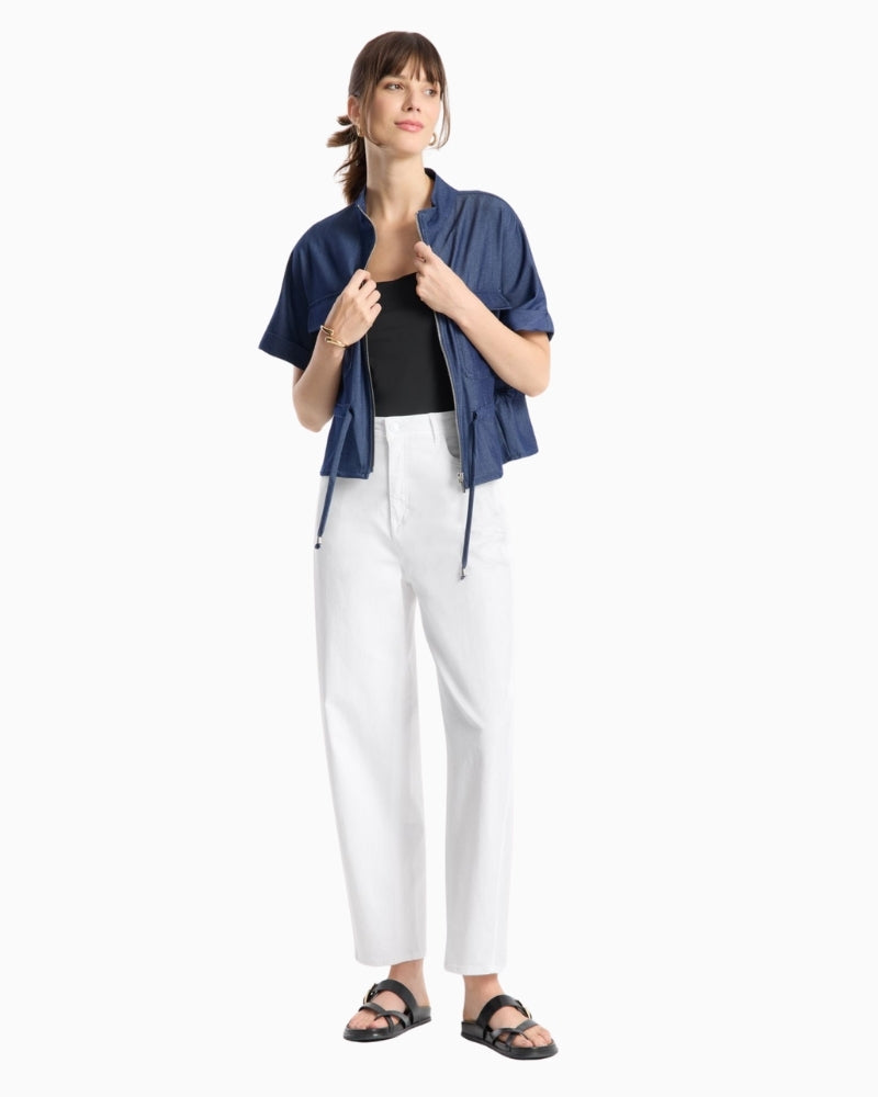 Raffaello Rossi Hanni 7/8 jeans front view – Áines Boutique