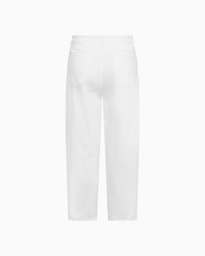 Raffaello Rossi Hanni 7/8 jeans back view white background – Áines Boutique