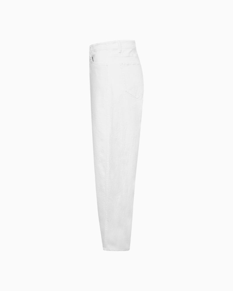 Raffaello Rossi Hanni 7/8 jeans side view white background – Áines Boutique