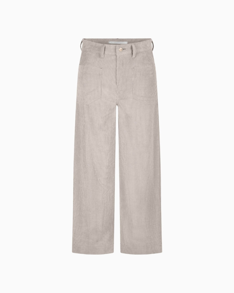 Raffaello Rossi Miru wide-leg corduroy trousers with high waist