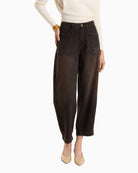 Raffaello Rossi Arin Jeans in brown front view