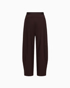 Raffaello Rossi Hale 7/8 Trousers in bordeaux back view