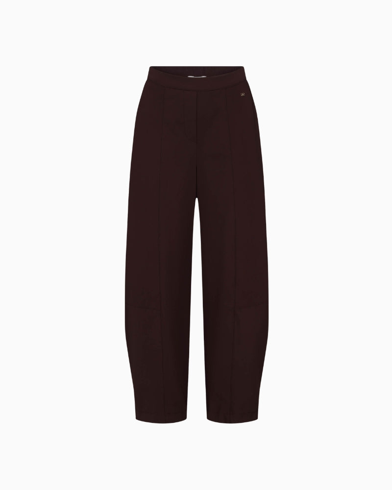 Raffaello Rossi Hale 7/8 Trousers in bordeaux front view