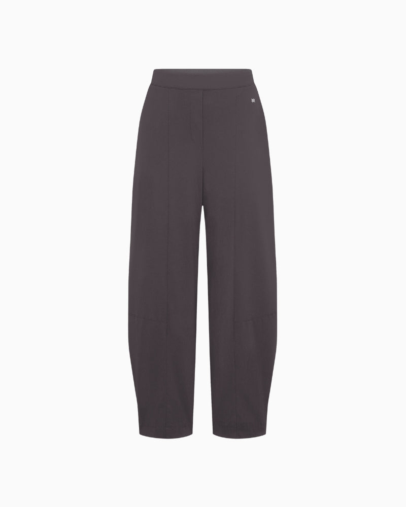 Raffaello Rossi Hale 7/8 trousers in Dark Brown front view