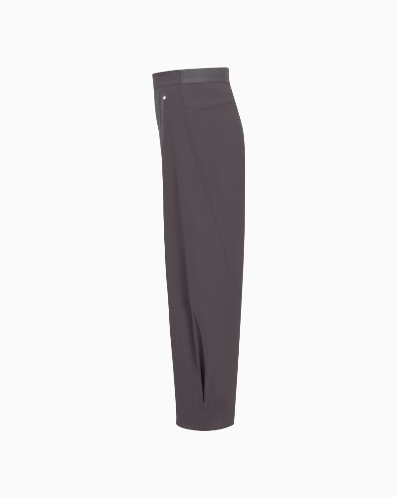 Raffaello Rossi Hale 7/8 trousers in Dark Brown side view
