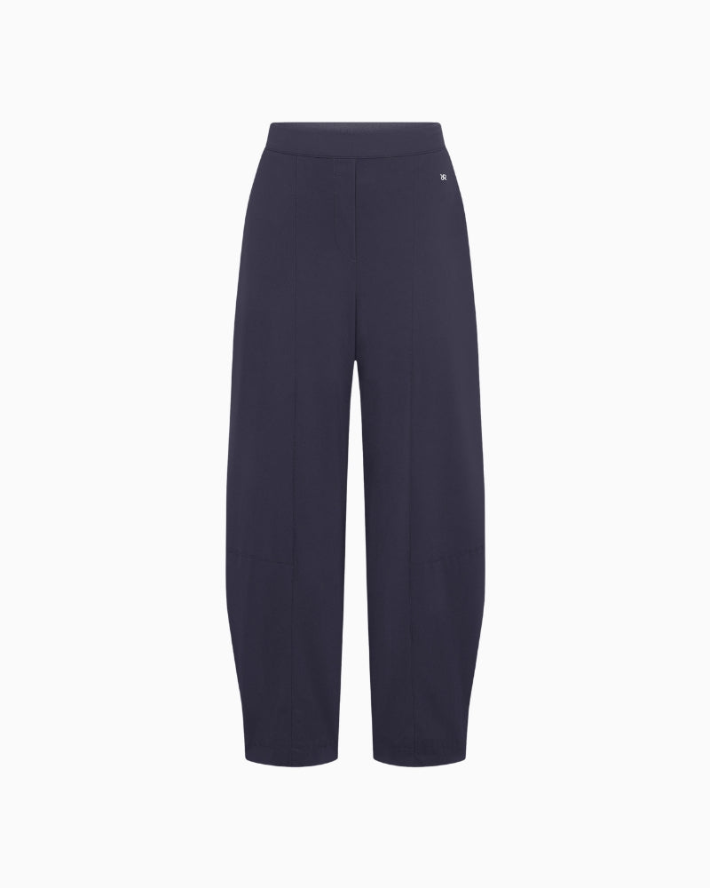 Raffaello Rossi Hale 7/8 trousers in Navy front view