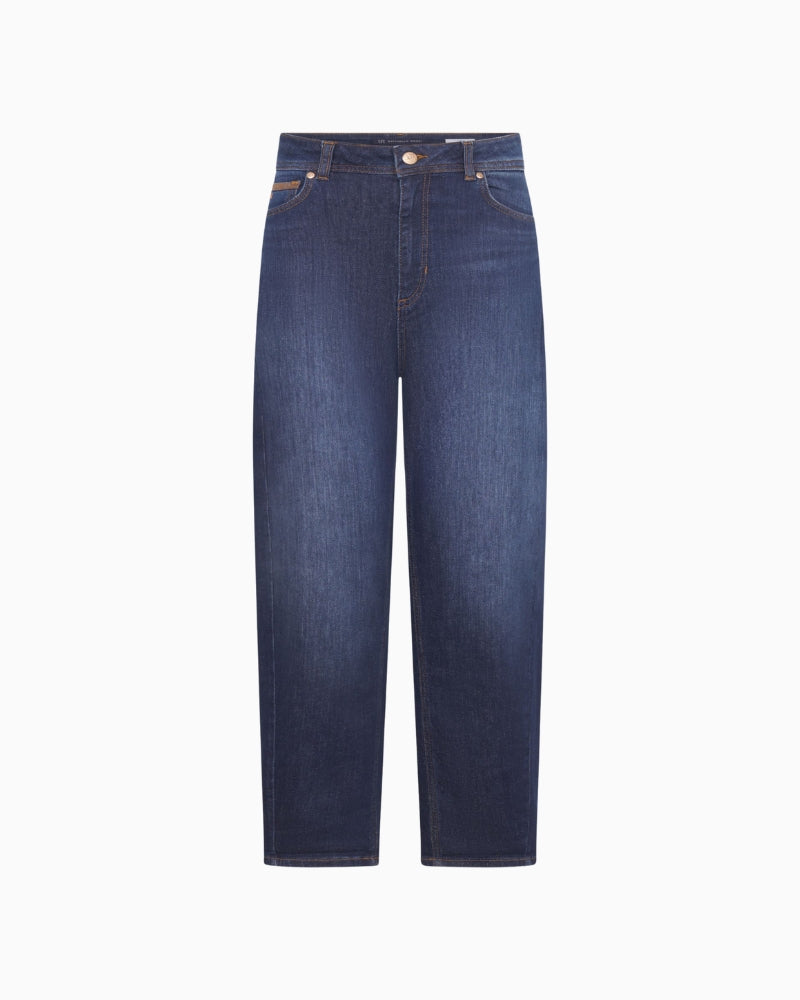 Raffaello Rossi Hanni 7/8 jeans in denim with high waist and 5-pocket style