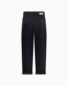 Back view showing 5-pocket detail and comfortable shape
