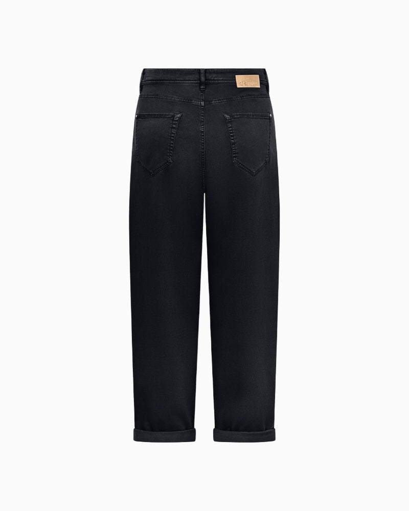 Back view showing 5-pocket detail and comfortable shape
